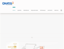 Tablet Screenshot of gnatus.com.ar